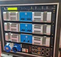 Amplificateur de puissance intelligent LS3 série T type AB+H+D, boîtier métallique, connectivité XLR, sortie audio mono, 4/2 canaux, garantie de 3 ans