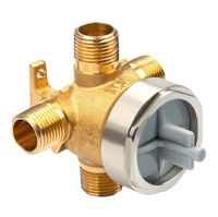 Robinet de dérivation en laiton massif Vich compatible R11000, 3/6 réglages, pour douches modernes d'hôtel, boîtier 1/2 pouce NPT