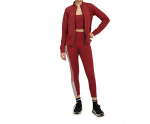 Leggings de yoga écologiques élégants à taille haute et coupe évasée, respirants, extensibles, coupe ajustée, pour le sport et le fitness - Product Image 5