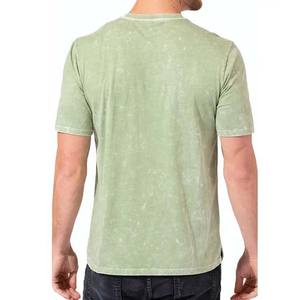 เสื้อยืดโอเวอร์ไซส์สไตล์วินเทจสำหรับผู้ชาย ผ้าฝ้าย 100% ล้างสีแบบ Stone Washed ขอบเสื้อแบบ Ringer ผลิตโดยผู้ผลิตเสื้อผ้าสตรีทแวร์ ขายส่ง - Product Image 2