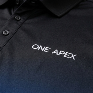 Polo Personalizado para Hombre en Degradado Negro y Azul, de Alto Rendimiento, para Golf, Tenis, Uniformes Corporativos, con Tecnología de Absorción de Humedad, OEM, ODM - Product Image 6