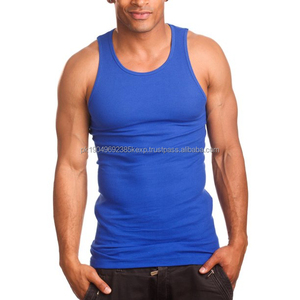 Débardeur de sport en coton de haute qualité, sans manches, pour voyage, maison, salle de sport, débardeur de fitness pour homme, débardeur de course à pied, logo personnalisé - Product Image 1