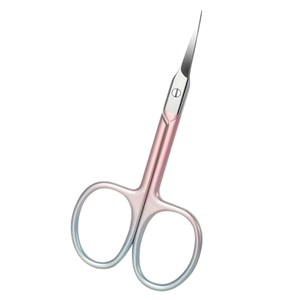 Ciseaux à cuticules professionnels en acier inoxydable, ciseaux de beauté, coupe-cuticules, outil de manucure, lame droite pour droitiers - Product Image 1