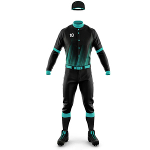 Tenue de baseball tendance avec logo personnalisé, respirante, design professionnel, confortable, durable, pour équipe - Product Image 2