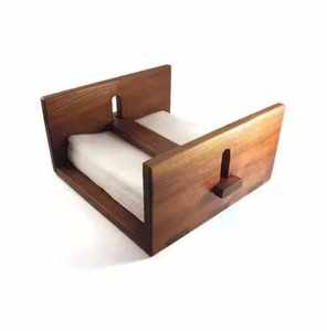 Dispensador de pañuelos de madera ecológico y natural con acabado pulido de lujo, caja de pañuelos de madera maciza para un estilo interior premium. - Product Image 1