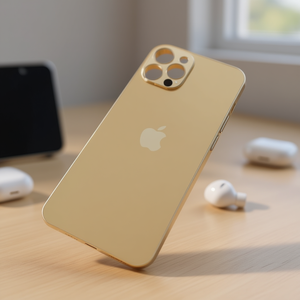 Cover Posteriore per Apple iPhone 12 Pro Colore Oro Parte di Ricambio - Product Image 3