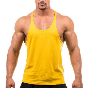 Men's White Cotton Tank Top Casual Solid Color V-Neck Sleeveless Knitted <b>Vest</b> Breathable - Product Image 3