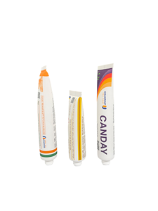 Tube en plastique PE pratique de 5 mm de diamètre, long, cylindrique, blanc, avec bouchon à vis, emballage médical, multi-usages, pour onguents pour enfants et adultes - Product Image 3