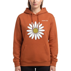Sudadera con Capucha para Mujer con Estampado de Girasoles, Sudadera Personalizada por Sublimación, Estampado Floral con Bolsillo Canguro, Ropa Casual - Product Image 1