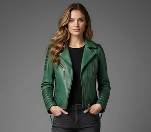 Chaqueta de Cuero para Hombre, a la Moda, Resistente al Viento, Chaqueta de Cuero para Hombre y Mujer, Estilos Personalizados, Charlotte Burnt, Múltiples Colores, Chaqueta de Cuero 2006 - Product Image 6