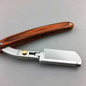 RAMAFHH MEDAX Disposable Straight <b>Razor</b> Stainless Steel <b>Blade</b> Plastic Handle <b>Single</b> <b>Blade</b> Manual Shaving Tool for Men Barber - Product Image 5