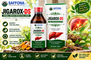 Saffona Jigarox DS Unani Sirop aux herbes Formule traditionnelle de bien-être botanique 200ml - Product Image 5