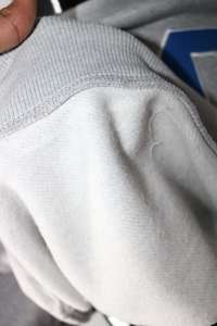 Sweat-shirt à col roulé avec logo UKCD, gris, en polaire, surdimensionné, unisexe, décontracté, vêtements d'automne, streetwear, vêtements à marque privée - Product Image 4