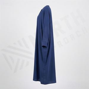 Nouvelle Abaya de Dubaï à manches longues et couleurs personnalisées, réversible, style robe de bal modeste pour femmes, personnalisable pour femmes musulmanes - Product Image 3