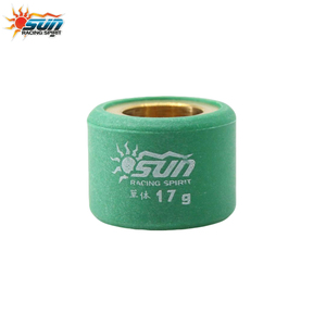SUN RACING Nouveaux rouleaux de variateur en laiton 20x15mm 17G haute performance pour scooter PCX CLICK125I SKYDRIVE125, kit de transmission CVT 6 pièces - Product Image 4