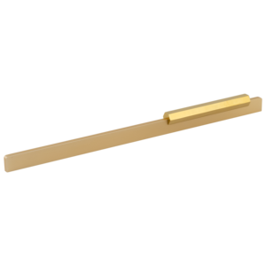 Modern Flat Panel Wardrobe Edge Profile Handle Surface Mounted Aluminium Cabinet Pull Furniture Hardware For Home Cupboard <b>Door</b> - Product Image 2