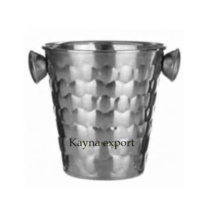 New Custom Designer Stainless Steel <b>champagne</b> <b>Bucket</b> High Quality Metal Matt Finished <b>champagne</b> <b>Bucket</b> Party and Hotel Supplies - Product Image 1