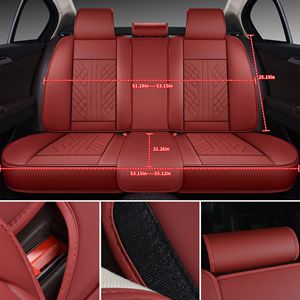 Juego de Fundas de Asiento de Cuero Sintético GXT Premium, Ajuste Universal para Camionetas, SUVs y Sedanes, Material de PU Duradero - Product Image 3