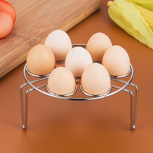 Grille de cuisson vapeur en acier inoxydable pour cuisine domestique, insert de cuisson vapeur, support de cuisson vapeur pour aliments, support de cuisson pour légumes et raviolis - Product Image 3