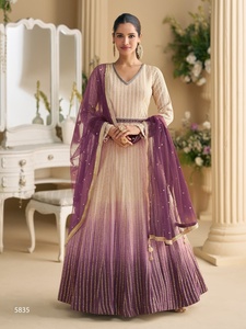 Purple Beaded <b>Shawl</b> Ethnic Scarf Net Dupatta Sequin Embroidered Wedding Party <b>Wrap</b> for Women - Product Image 1