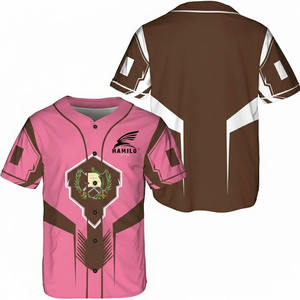 Ensemble de maillots de baseball de sport pour hommes de haute qualité, respirant, à séchage rapide, 100% polyester, avec logo personnalisé, pour adultes - Product Image 5