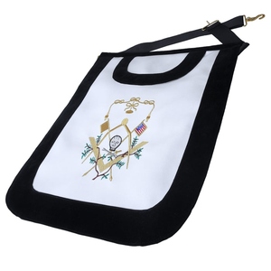 Tabliers de Maître Maçon Maçonnique George Washington, Loge Bleue, Régalia Franc-Maçon, Broderie Personnalisée, Fabricant en Gros, OEM Premium - Product Image 2