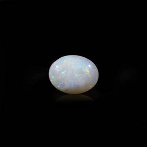 Natural White Opal Raw Gemstone 4.75 Carat Certified Wholesale 20mm - Product Image 1