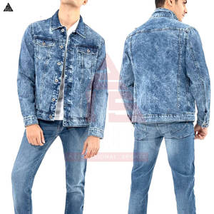 Veste en jean surdimensionnée pour hommes, respirante, pour la saison hivernale, prix de gros abordables, vestes en jean grandes tailles pour hommes - Product Image 5