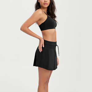 Custom Made Women Tennis <b>Skirts</b> High Quality Breathable Nylon Spandex Hip Hop Style Midi Sportswear Running And Fitness <b>Skirt</b> - Product Image 4