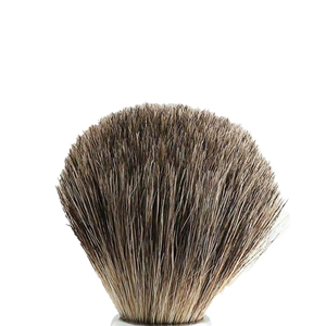Pinceau à raser pour homme personnalisé avec logo, brosse à barbe synthétique durable avec manche en bois pour rasage humide et rasage de sécurité - Product Image 2