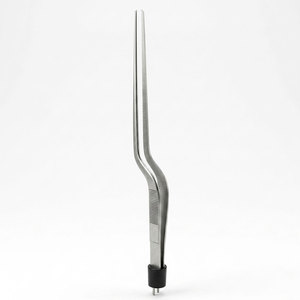 Pinces bipolaires non isolées à baïonnette en gros, 24 cm, pointes de 0,5 mm, 1,0 mm, 2,0 mm, instrument chirurgical de microchirurgie - Product Image 1