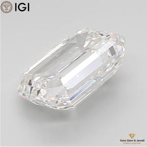 Diamante Cultivado en Laboratorio CVD de Corte Esmeralda de 3.51 Quilates de Calidad Premium con Certificación IGI, Color F, Claridad VVS1 para Joyería Personalizada - Product Image 3