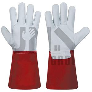 Premium Quality Aluminum Foil Cowhide Grain Leather <b>Tig</b> <b>Welding</b> <b>Gloves</b> Heavy Duty Heat Spark Resistant Welders Safety <b>Gloves</b> - Product Image 1