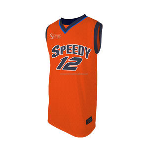 Short de maillot de basket-ball pour hommes de haute qualité conçu sur mesure été Cool respirant broderie ample usine directe grande taille - Product Image 5