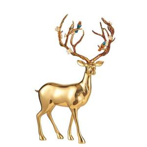 Statue décorative de renne en aluminium moulé de qualité supérieure, sculpture de cerf faite à la main pour la maison, le jardin et l'hôtel (vente en gros) - Product Image 1
