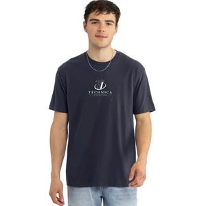 Camiseta de Cuello Redondo para Hombre al por Mayor, Cómoda, de Algodón, Informal, para Uso Diario, Fabricación OEM ODM, Marca Privada - Product Image 1