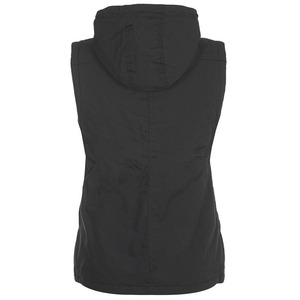 Chaleco largo de plumón ligero para mujer, chaleco acolchado con cremallera y capucha - Product Image 2