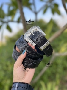 New Designer Western Style Designer Elegant Hand Tooled Leather <b>Belt</b> Carving High Quality <b>Belts</b> Stylish Leather <b>Belts</b> - Product Image 2