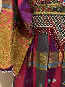 Dernier modèle 2026 – Robe traditionnelle afghane Kuchi fantaisie, style tribal Banjara, pour la danse du ventre, en tissu de qualité supérieure, robe afghane Pashtun - Product Image 3