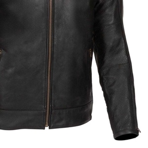 Fully Customized Custom Logo Men Motorbike Leather Jacket High Quality Quick Dry Genuine Leather Motorbike Jacket - Product Image 4
