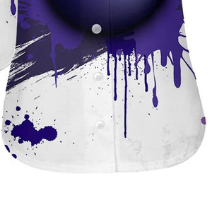 Custom <b>Baseball</b> Jersey New Design Breathable Sports Shirt Low MOQ Team Wear Wholesale Jersey In Sports Wear - Product Image 5