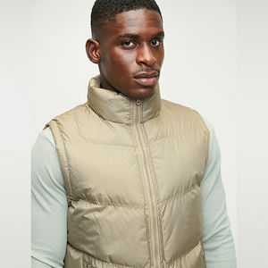 Vestes sans manches pour hommes, coupe ajustée, fermeture éclair intégrale, haute qualité, design personnalisé, collection hiver 2026, style décontracté, vente en gros - Product Image 5