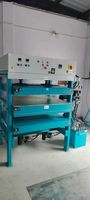 DIVINE MACHINERY SOLUTION - Prensa Industrial para Láminas de Plástico Reciclado en Caliente/Frío, Cilindro Hidráulico Automático, 1.5m X 1.5m, 80