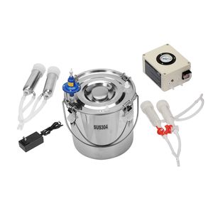 Tire-lait électrique portable 12 L en acier inoxydable 304 à pulsation automatique pour chèvres, avec ingrédients de qualité alimentaire - Product Image 6