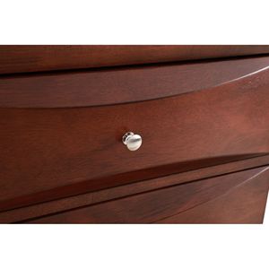 Glory mobili Marilla G1550-TV2 Media petto in ciliegio elegante per scatole di carta e supporti - Product Image 2