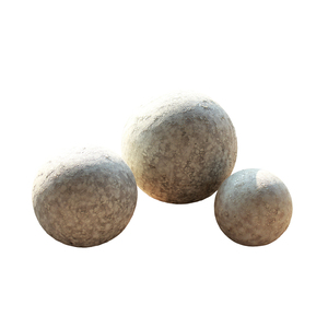 Boules en céramique pour décorations de jardin, finition naturelle, décoration extérieure, style traditionnel, ensemble de formes rondes autoportantes - Product Image 1