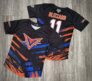 ชุดเบสบอลปี 2025 แบบใหม่ พิมพ์ลายแบบซับลิเมชั่น สำหรับเยาวชนและผู้ชาย คุณภาพดี รับผลิตแบบ OEM - Product Image 2