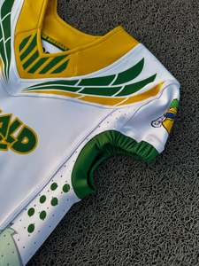 Uniforme de Fútbol Americano Personalizado para Jóvenes y Adultos, Uniforme de Entrenamiento Transpirable de Secado Rápido, Ropa Deportiva de Equipo, OEM, ODM, Venta al Por Mayor - Product Image 5