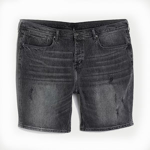 Shorts en jean déchirés vintage pour homme à prix abordable, style décontracté et écologique, idéal pour l'extérieur et l'été, avec fermeture boutonnée - Product Image 5