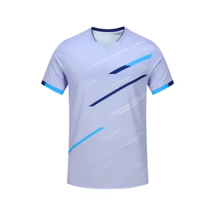 Ropa de Pádel Unisex al por Mayor, Ropa Deportiva para Mujer, Ropa Deportiva de Tenis, Jersey de Bádminton, Traje Corto de Verano para Hombre - Product Image 2